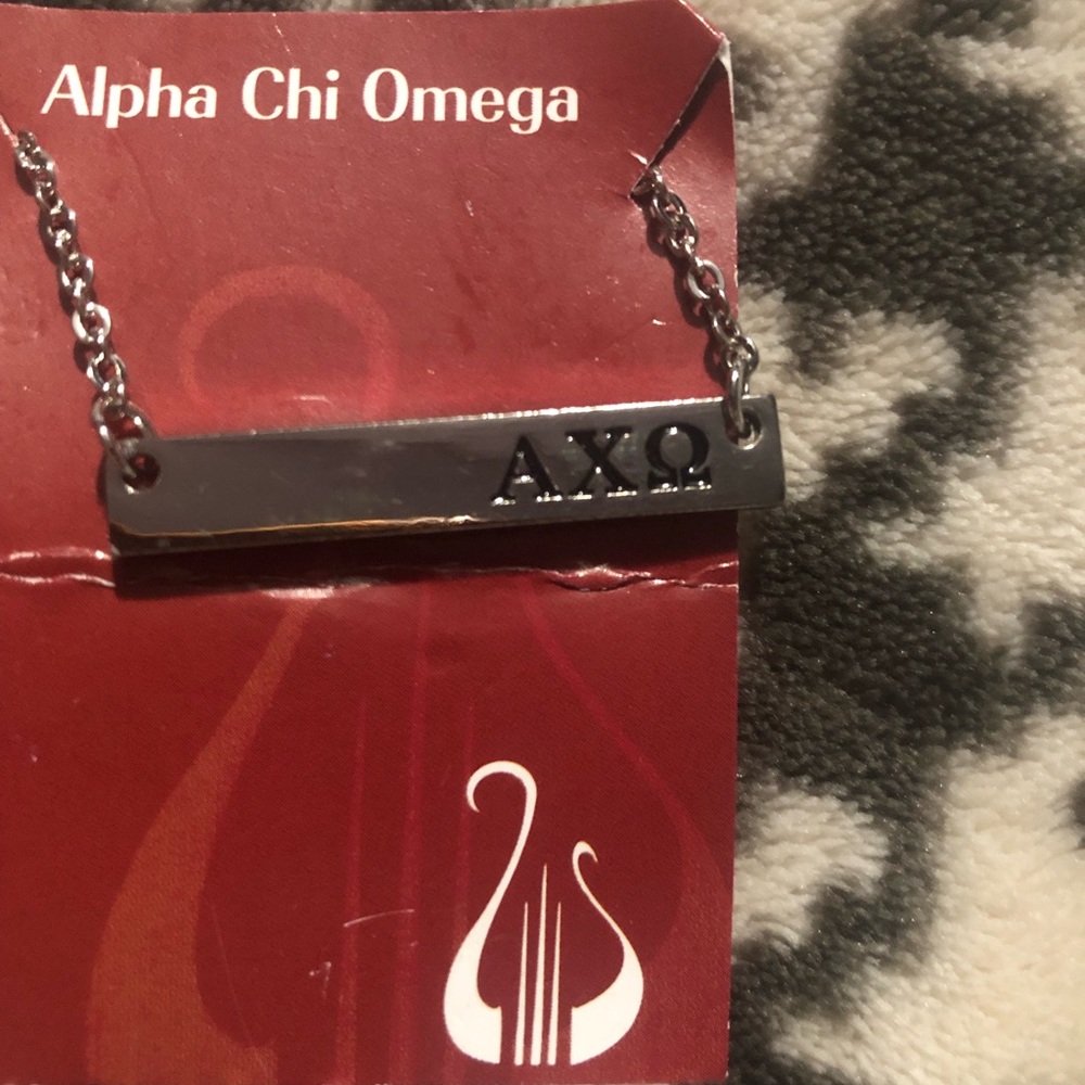 Alpha Chi Omega necklace